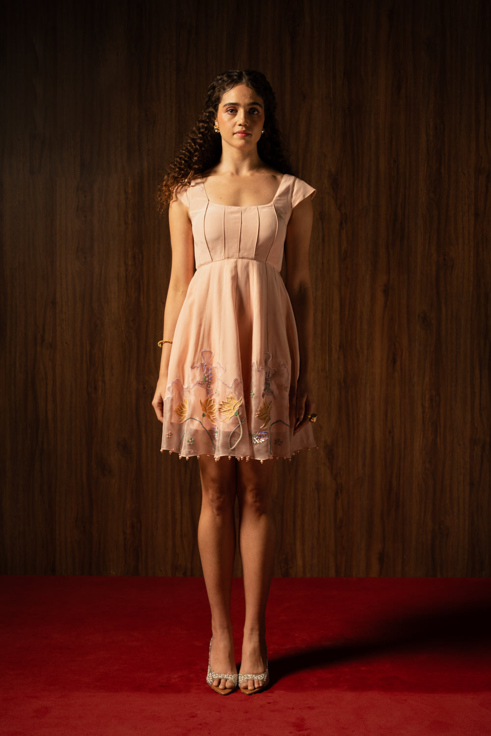 Misty rose short dress image 3