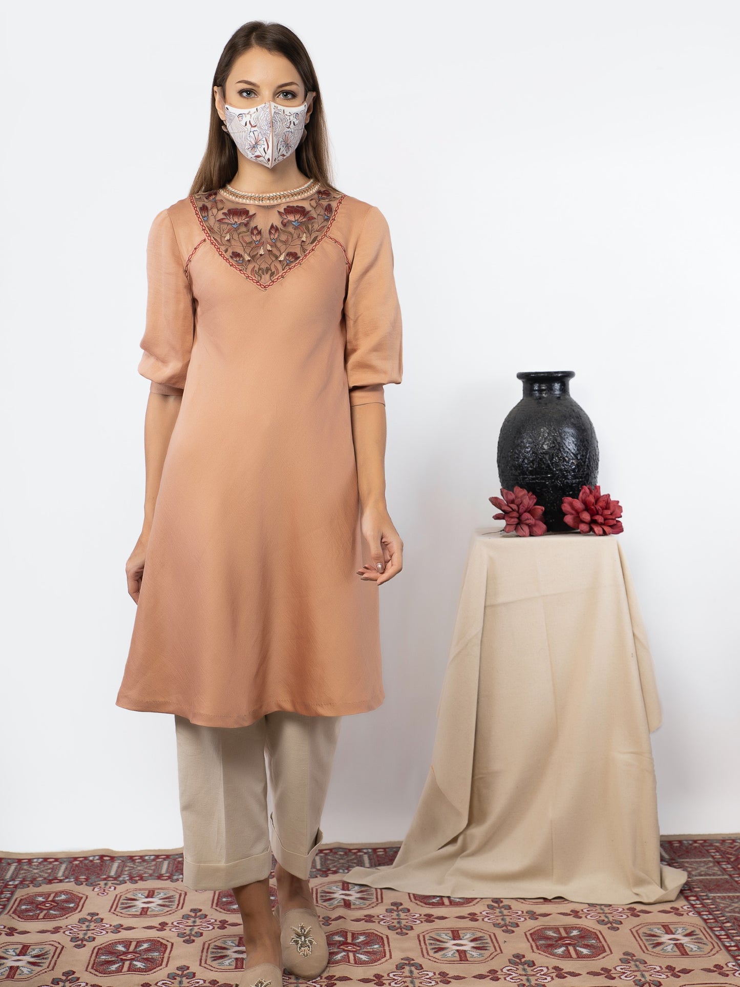 Beige tunic image 0