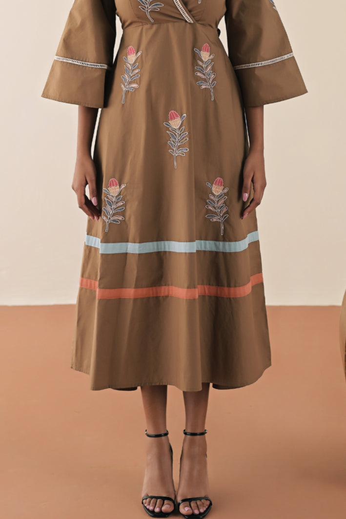 Walnut dress image 5