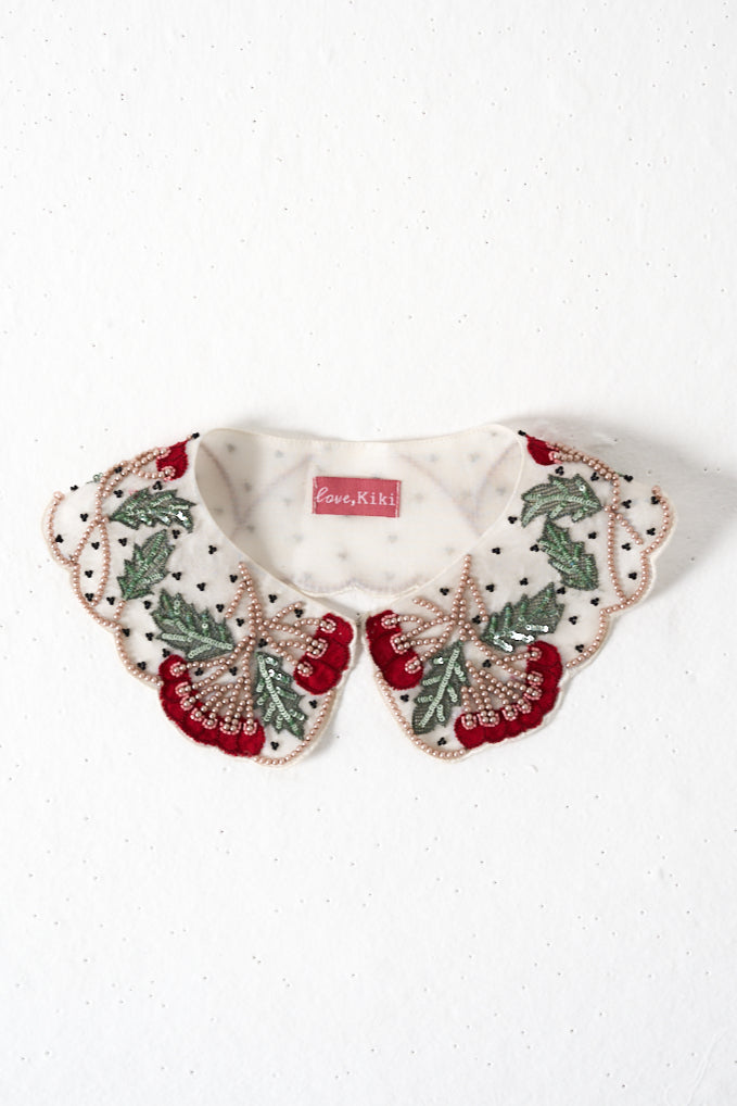 Ivory grape collar image 3