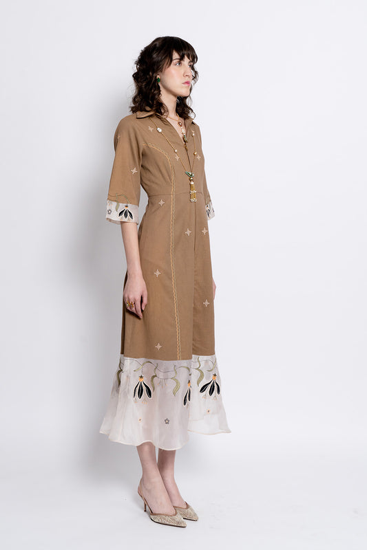 Laya - brown dress
