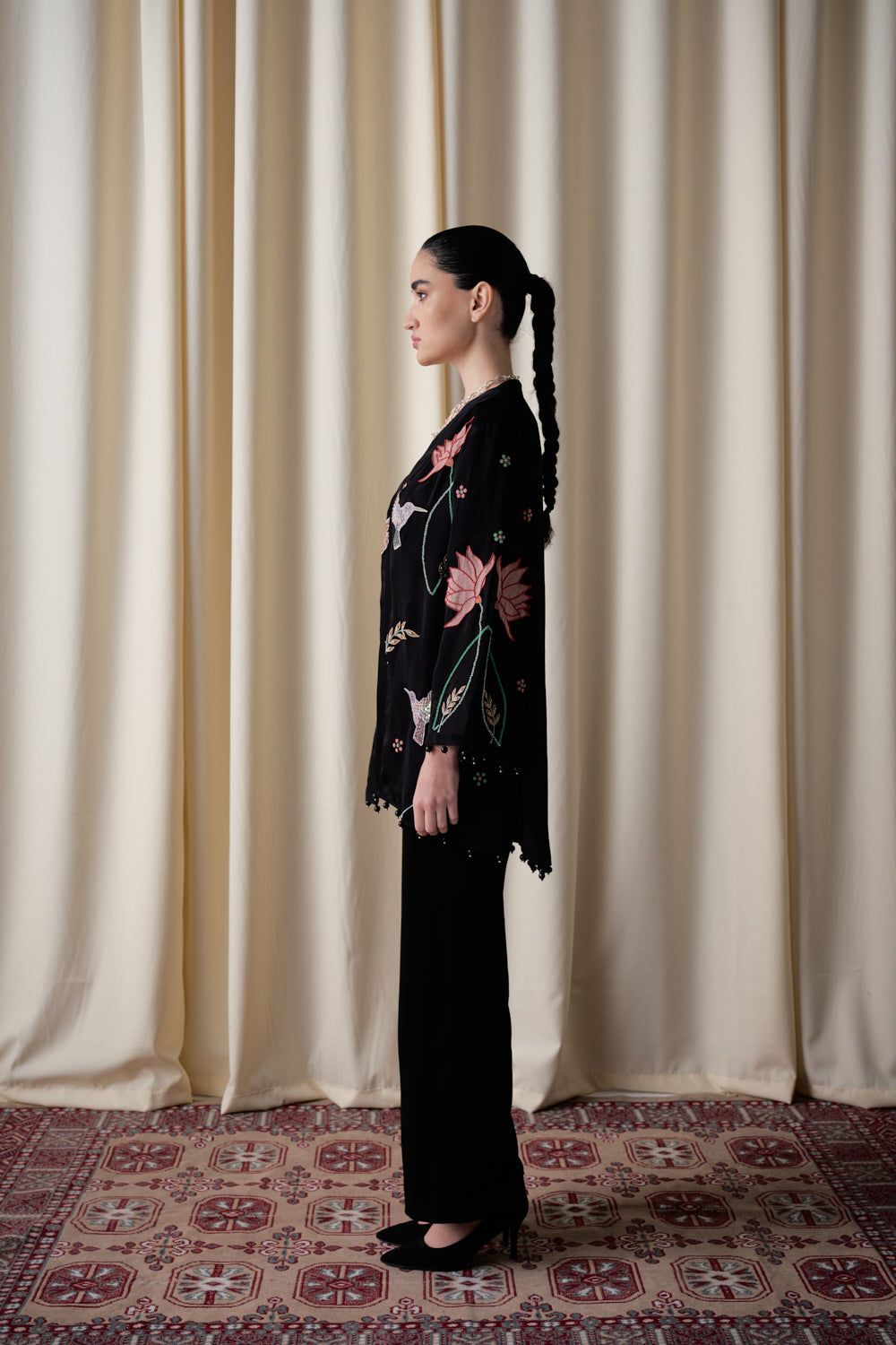 Wildflower blazer (Black) image 3
