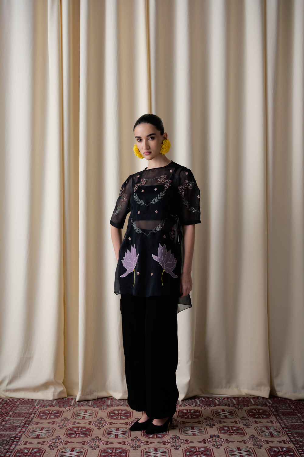 Nightfall lotus pant set image 5
