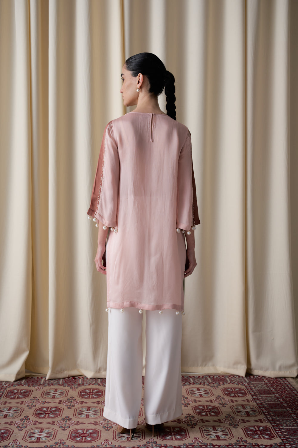 Opaline blush tunic image 2