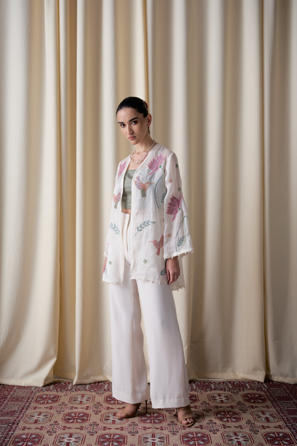 Wildflower ensemble (Ivory) image 4