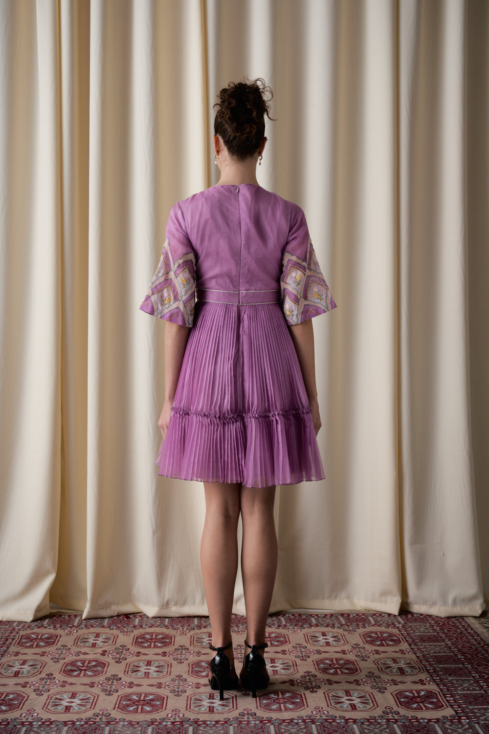 Orchid skater dress image 4