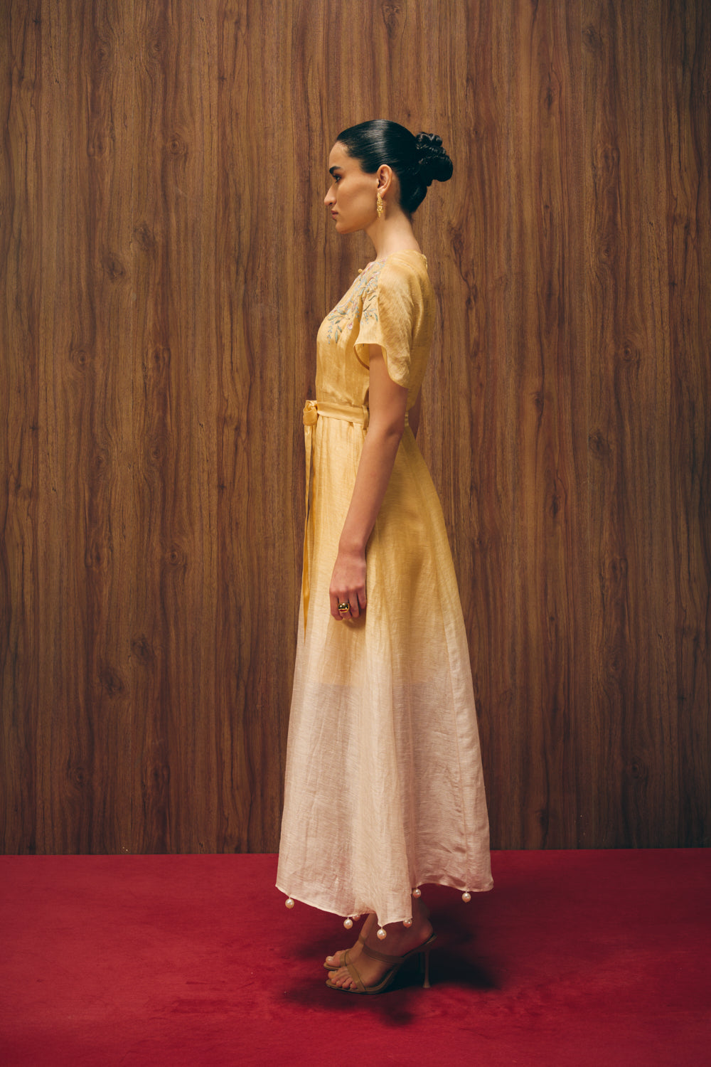 Florien golden dress image 3