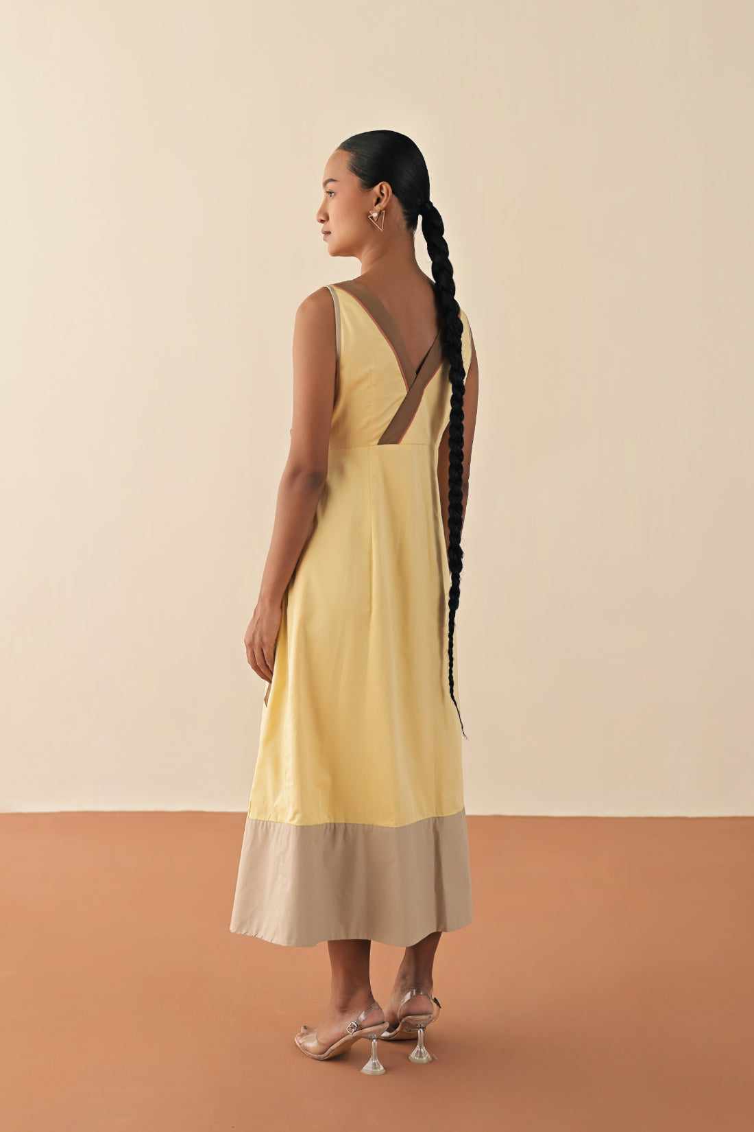 Yellow gypsy dress image 4