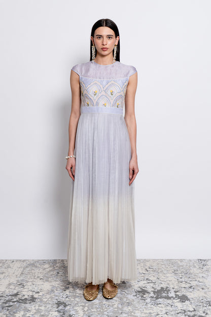 Elara blue Gown