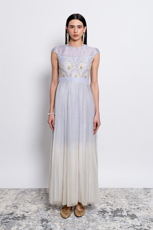 Elara blue Gown