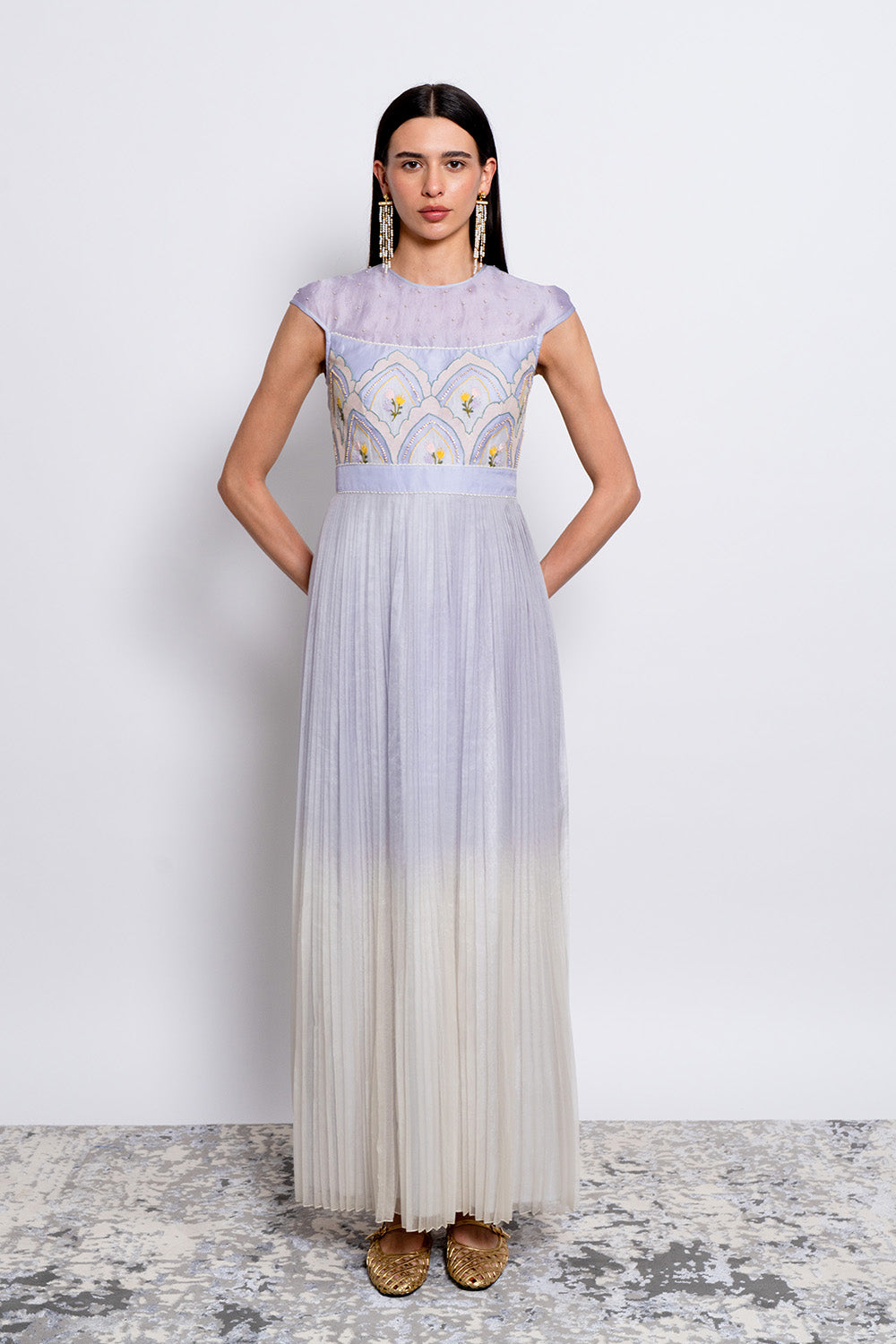 Elara blue Gown