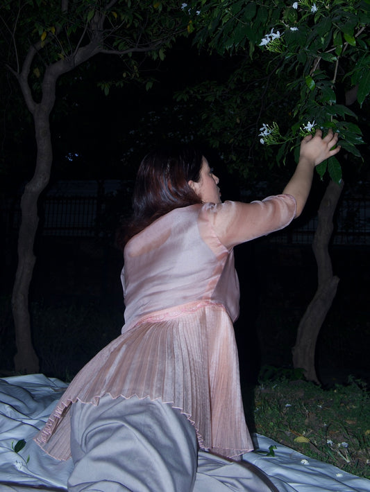 Tea rose peplum set  image 1