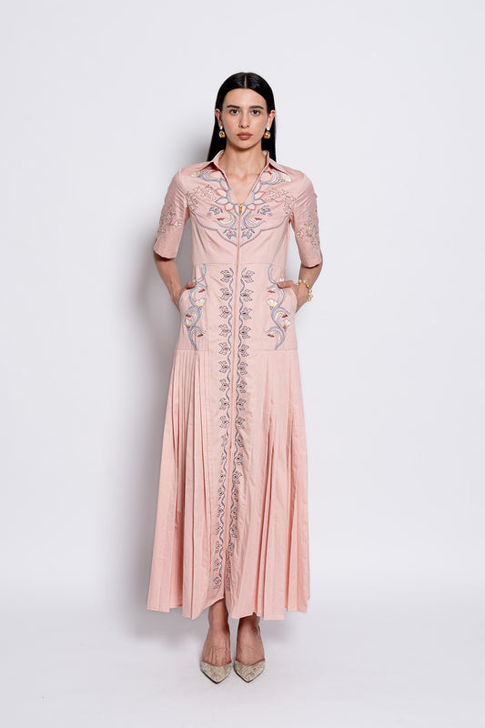 Sira - blush dress