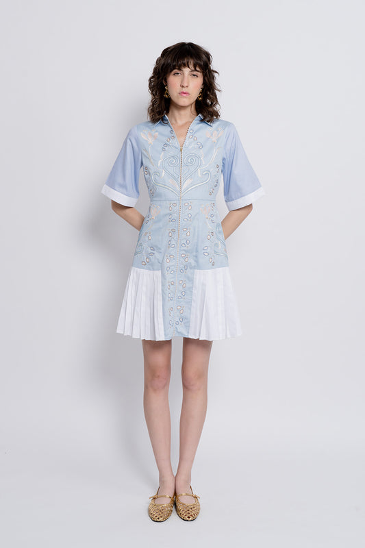Nada blue dress