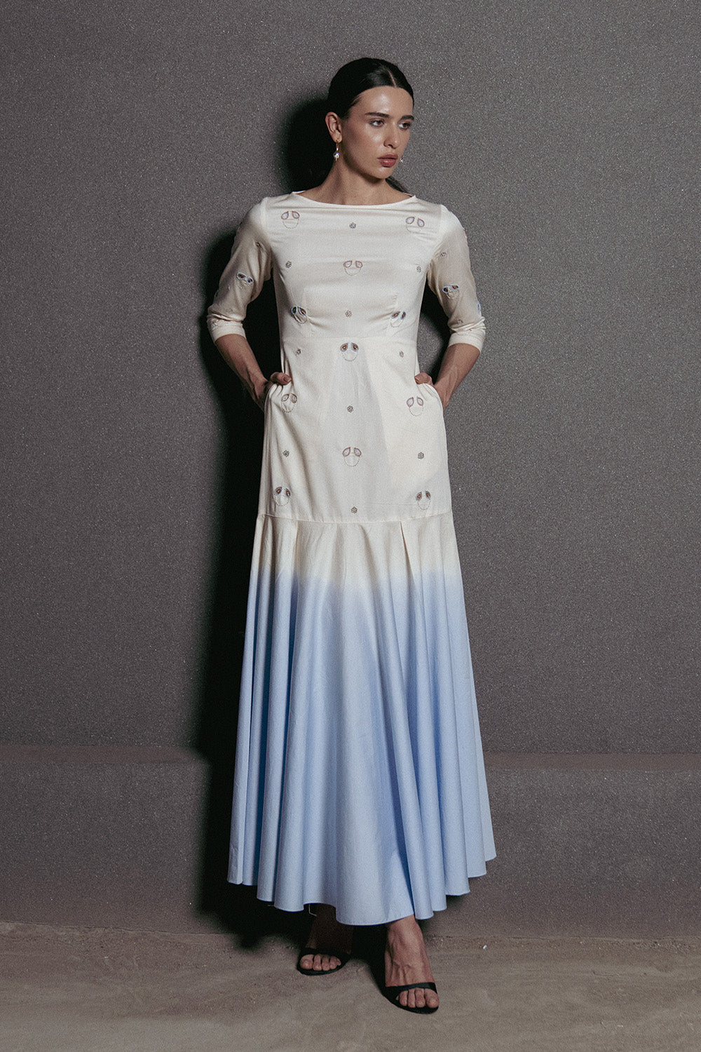 Antara ombré dress