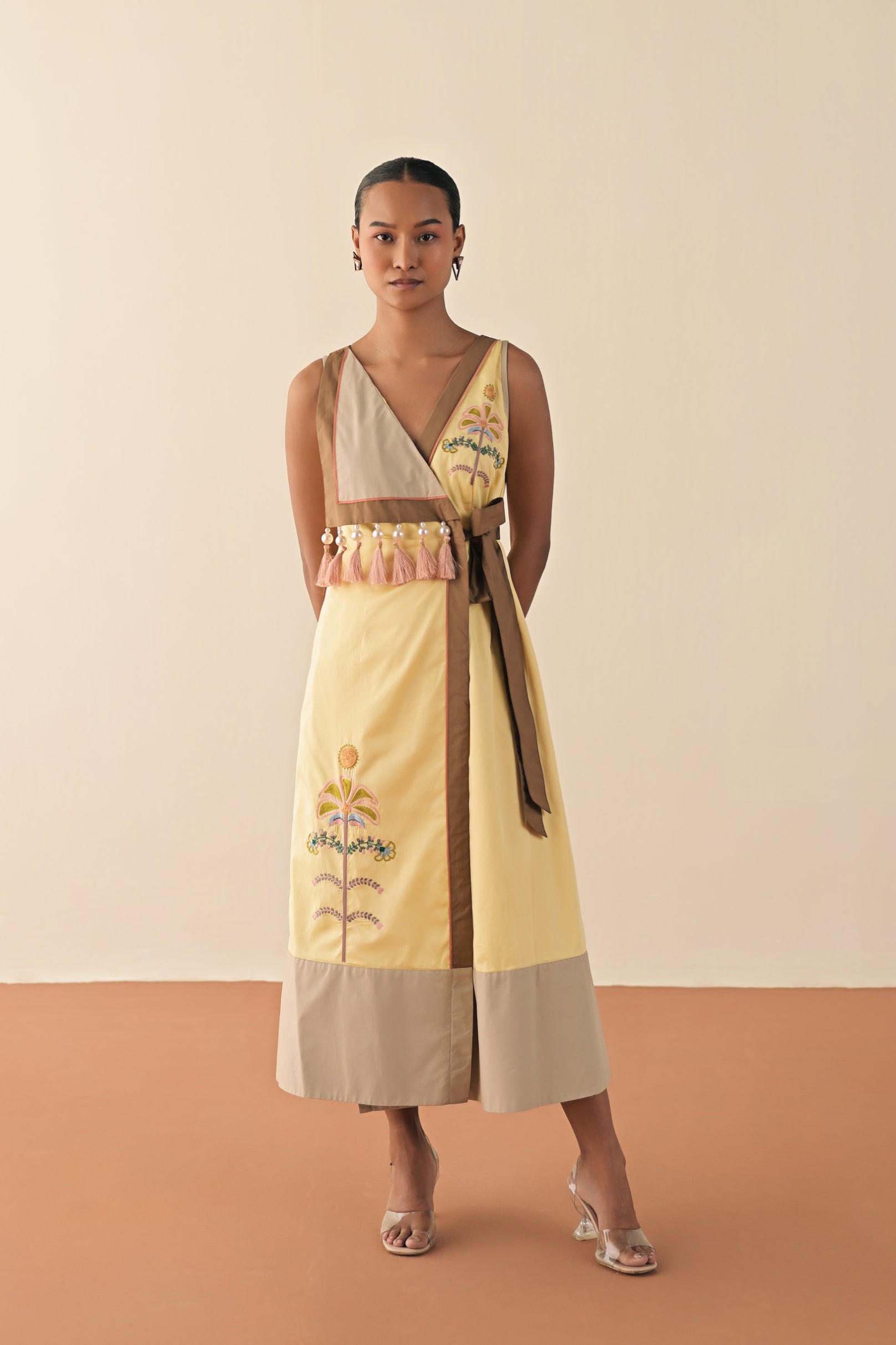 Yellow gypsy dress image 1