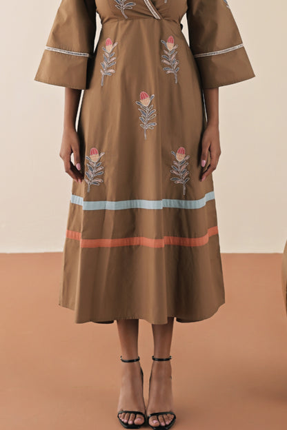 Walnut dress image 5