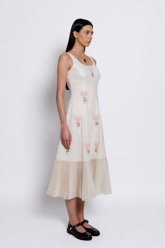 Nivāra - ivory  dress