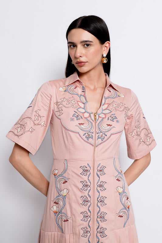 Sira - blush dress