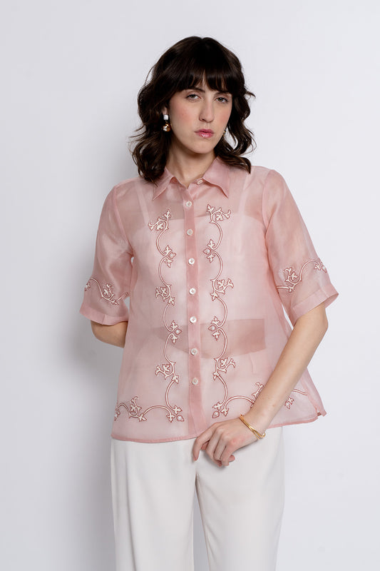 Meera- blush ivory set