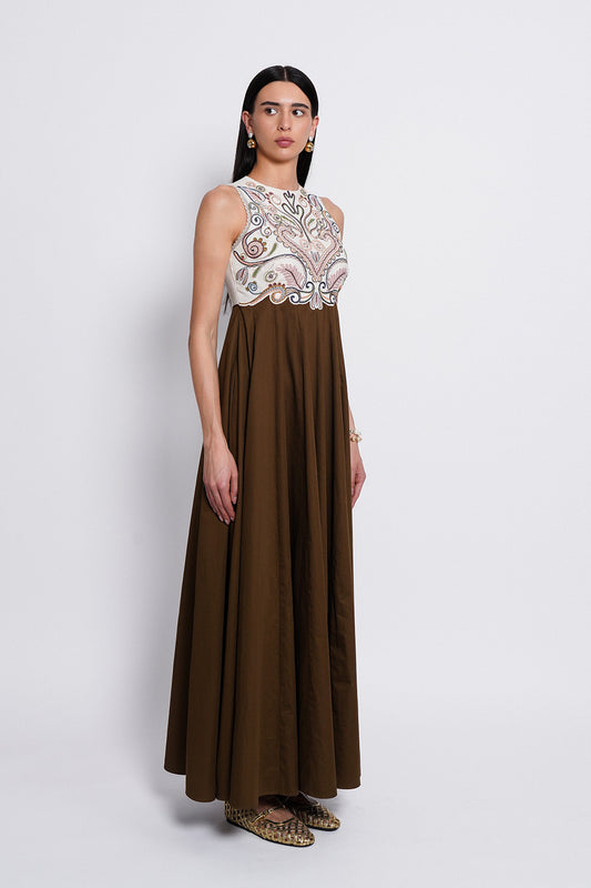 Sutra - brown dress