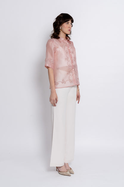 Meera- blush ivory set