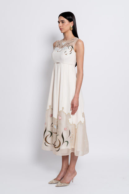 Tara - ivory dress