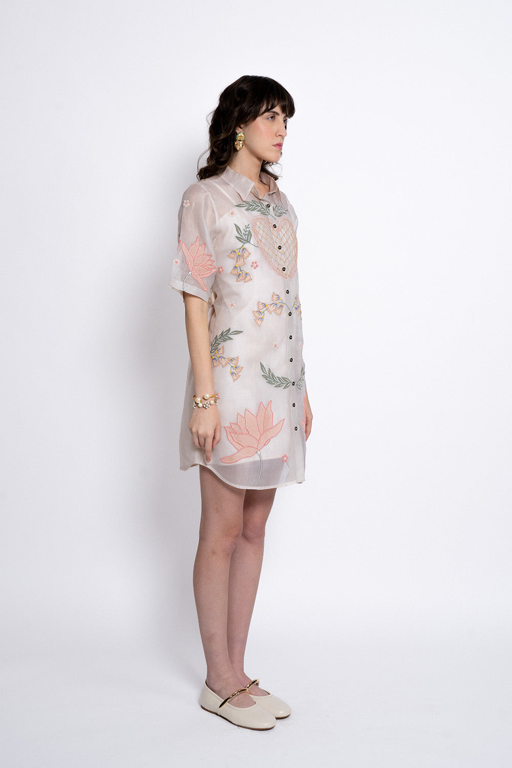 Ivory Amora Shirt Dress