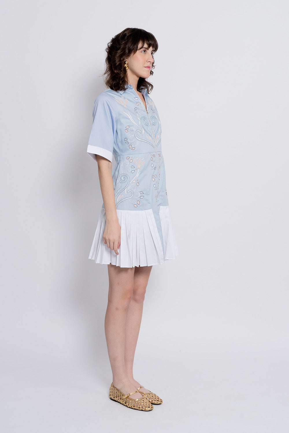 Nada blue dress