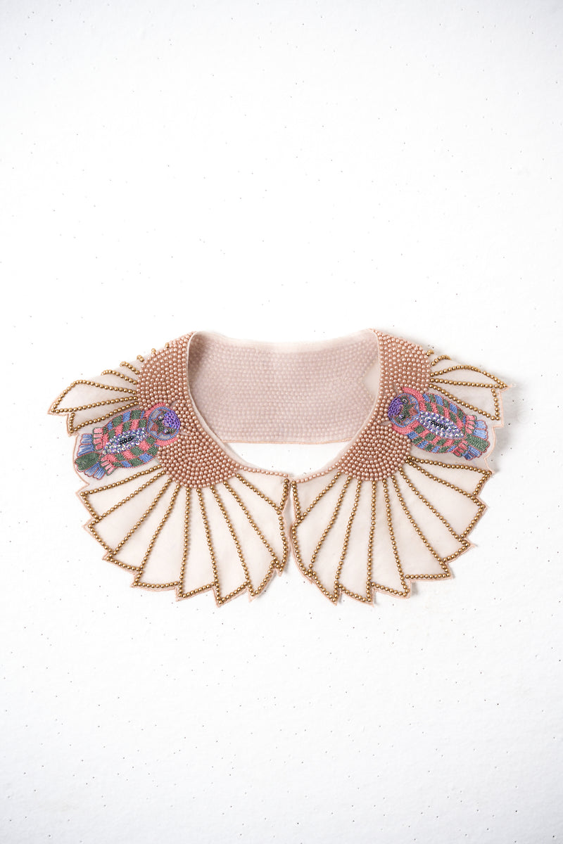 Owl mocha collar image 0