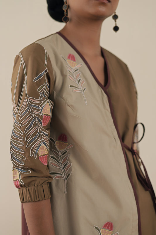 Shirt wrap dress image 1
