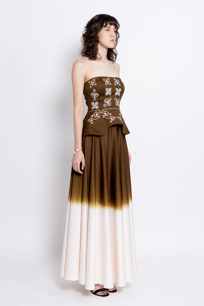 Vira - corset skirt set