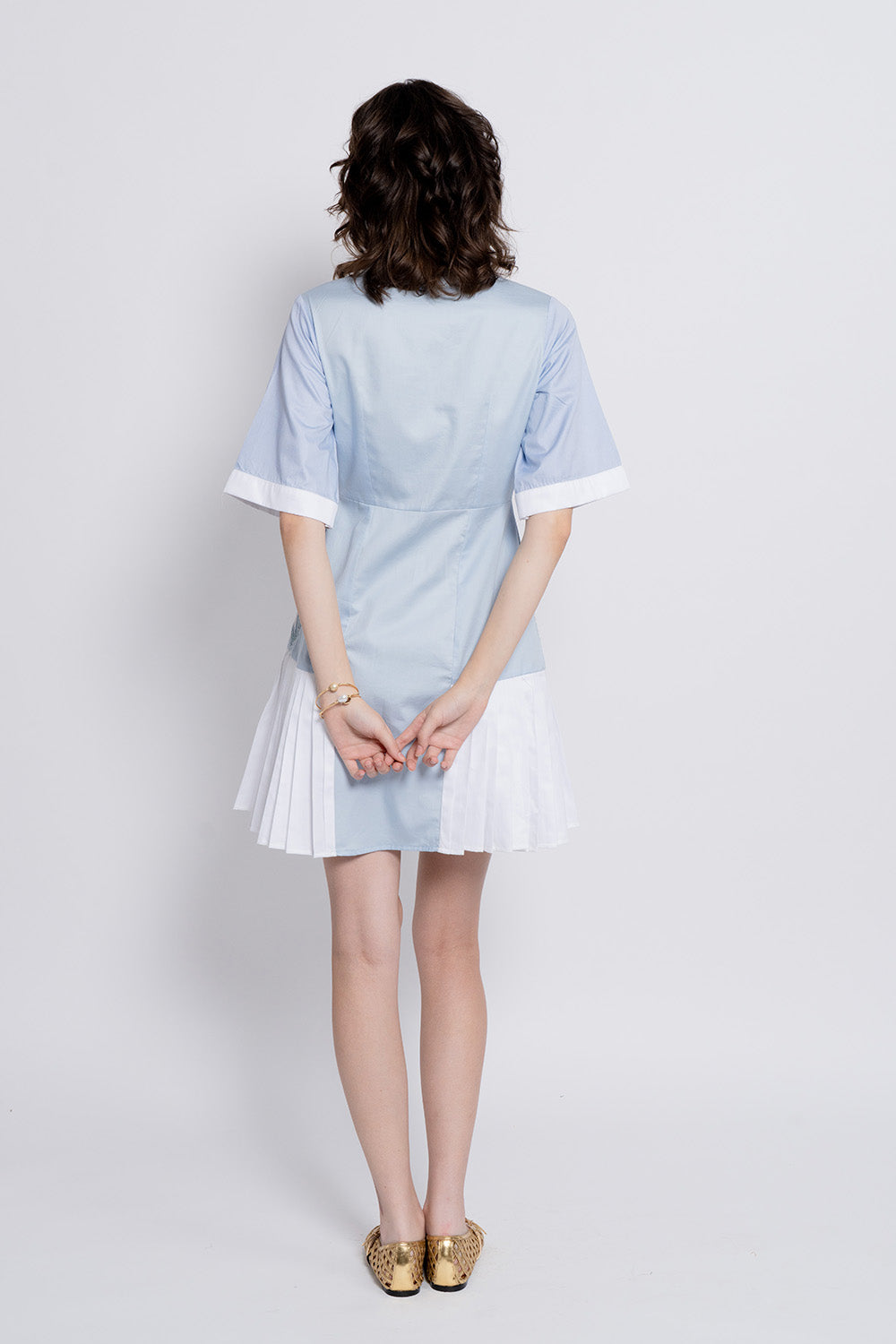 Nada blue dress