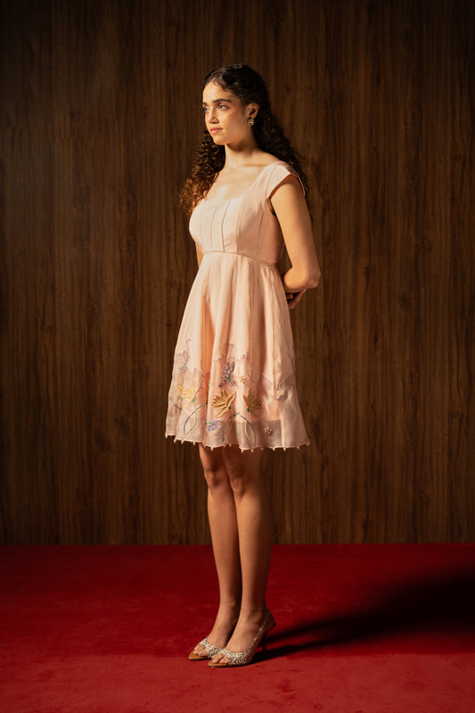 Misty rose short dress image 0