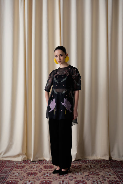Nightfall lotus pant set image 5