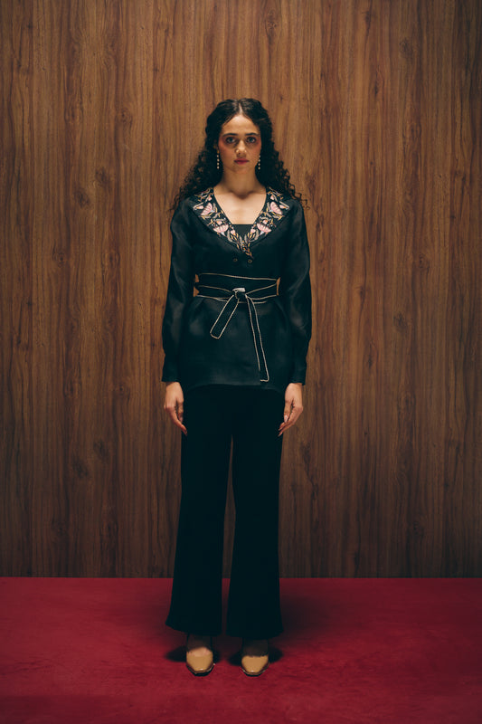 Midnight bloom pants set image 0
