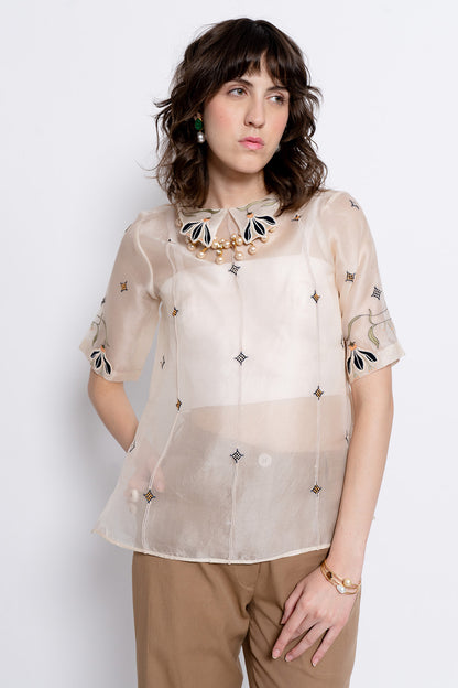 Murki - ivory brown set