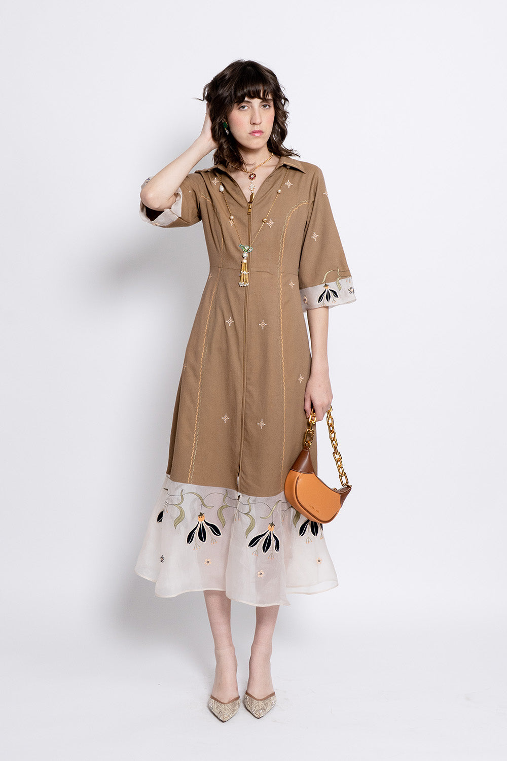 Laya - brown dress