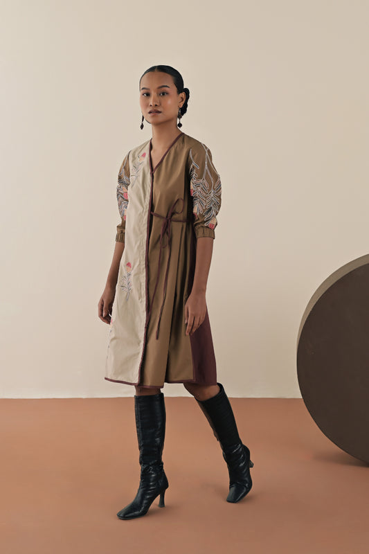 Shirt wrap dress image 0
