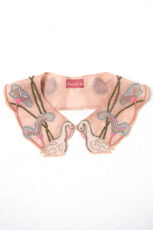 Flamingo peach collar image 0