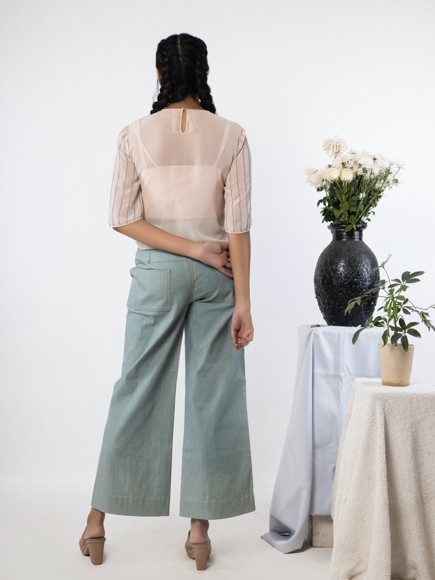 Georgette top. image 2