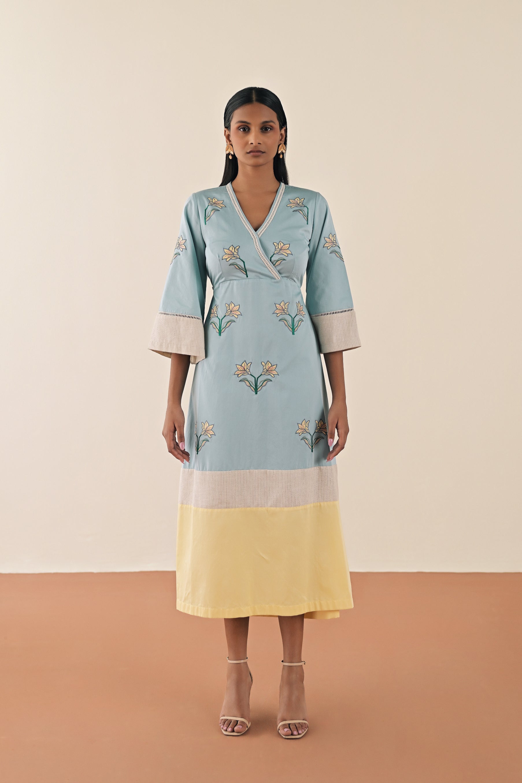 Santorini blue dress image 0