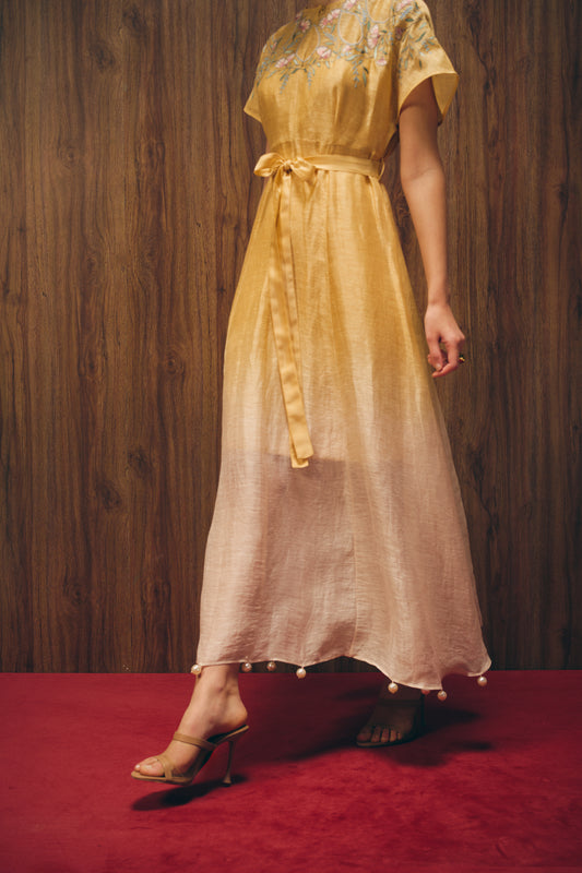 Florien golden dress image 1