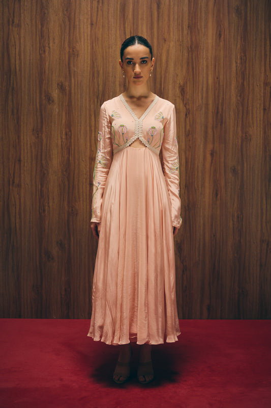 Misty pink dress image 1
